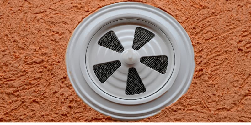 Grille De Ventilation Carrée - Avec Clapet Anti-retour - Pour Sortie De